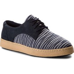 Półbuty CLARKS - Lillia Lola 261308384 Navy Combi. Niebieskie półbuty damskie skórzane marki Clarks. W wyprzedaży za 229,00 zł.