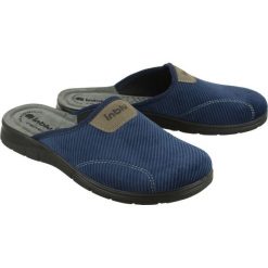 INBLU BG-26 granatowy, kapcie, klapki męskie. Niebieskie kapcie męskie Inblu, bez wzorów. Za 59,90 zł.