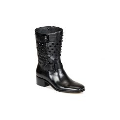 Botki MICHAEL Michael Kors BRYN. Czarne botki damskie marki MICHAEL Michael Kors, z gumy, przed kolano, na wysokim obcasie. Za 1539,00 zł.