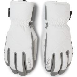 Rękawice narciarskie Ziener Krisa As (R) Aw Lady Glove 191107. Szare rękawiczki damskie Ziener, bez wzorów. W wyprzedaży za 369,00 zł.