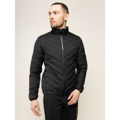 Kurtka puchowa EA7 Emporio Armani 8NPB06 PNE1Z 1200. Czarne kurtki męskie EA7 Emporio Armani, xl, bez wzorów, z poliesteru, bez kaptura. W wyprzedaży za 689,00 zł.