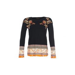 Swetry Desigual NOOR. Czarne swetry klasyczne damskie Desigual, l. Za 314,10 zł.