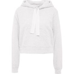 Club Monaco RAOULA HOODIE Bluza z kapturem pale heather grey. Szare bluzy damskie marki Club Monaco, bez wzorów, z poliesteru, bez rękawów, z kapturem. Za 439,00 zł.