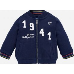 Mayoral - Bluza dziecięca 74-98 cm. Niebieskie kardigany chłopięce Mayoral, z nadrukiem, z bawełny, bez kaptura. W wyprzedaży za 79,90 zł.