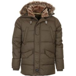 Schott NYC SNORK Kurtka zimowa dark khaki. Brązowe kurtki męskie zimowe marki Schott NYC, m, z materiału. W wyprzedaży za 623,35 zł.
