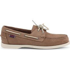 Sebago Mokasyny 7000GA0. Mokasyny męskie Sebago, ze skóry, z okrągłym noskiem. Za 333,00 zł.