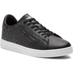 Sneakersy EA7 EMPORIO ARMANI - X8X001 XCC51 00002 Black. Czarne sneakersy męskie EA7 Emporio Armani, bez zapięcia. Za 689,00 zł.