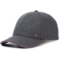 Czapka z daszkiem TOMMY HILFIGER - Eleva Ted Corporate Cap AM0AM05149 0IT. Szare czapki męskie TOMMY HILFIGER, bez wzorów, z poliesteru. W wyprzedaży za 139,00 zł.