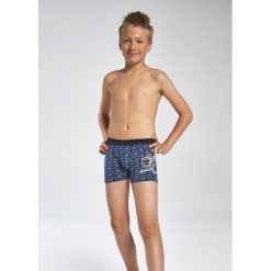 Bokserki chłopięce Young 700/67 Athletic jeans r. 140. Szare bielizna chłopięca Cornette, z jeansu. Za 27,32 zł.