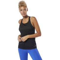 DAMSKA KOSZULKA TRENINGOWA WOR MEET YOU THERE TANK TOP (L). Topy damskie Reebok, l, bez wzorów, z materiału, bez rękawów, do biegania. W wyprzedaży za 79,99 zł.