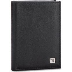 Duży Portfel Męski TRUSSARDI JEANS - Wallet Vertical Coin Pocket Smooth 71W00002 K299. Czarne portfele męskie marki Trussardi Jeans, z jeansu. W wyprzedaży za 239,00 zł.