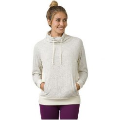 Prana Sweter Gotu Pullover Ladies Winter Żakardowe (Rozmiar M). Białe bluzy sportowe damskie PrAna, m, z żakardem, sportowe. W wyprzedaży za 182,00 zł.