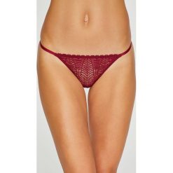 Etam - Stringi Tanga. Czerwone stringi Etam, z bawełny. Za 59,90 zł.