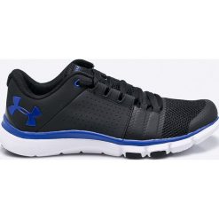 Under Armour - Buty Strive 7. Szare buty sportowe męskie Under Armour, z materiału, na sznurówki. W wyprzedaży za 239,90 zł.