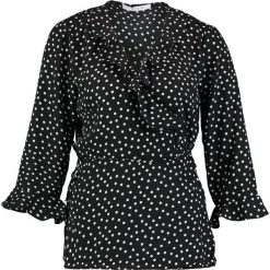 Bluzki damskie: Vila VIMICKA WRAP Bluzka black/white