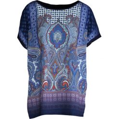 Bluzki asymetryczne: Granatowy T-shirt Sage