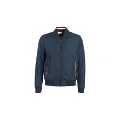 Kurtki krótkie Tommy Hilfiger PADDED BOMBER. Niebieskie kurtki męskie TOMMY HILFIGER, s, bez wzorów, krótkie, bez kaptura. Za 879,00 zł.