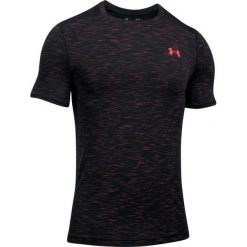 Under Armour Threadborne Seamless Ss Marathon Red Anthracite L. Czerwone koszulki sportowe męskie marki Under Armour, s, na fitness i siłownię. Za 134,00 zł.
