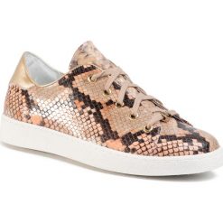 Sneakersy EVA MINGE - EM-10-07-000757 621. Brązowe półbuty damskie Eva Minge, ze skóry. W wyprzedaży za 299,00 zł.
