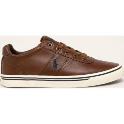 Polo Ralph Lauren - Buty. Żółte buty sportowe męskie Polo Ralph Lauren, ze skóry, na sznurówki. W wyprzedaży za 269,90 zł.