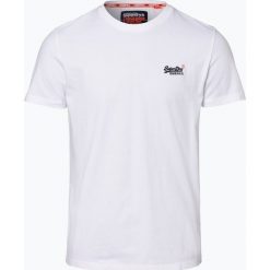 Superdry - T-shirt męski, czarny. Czarne t-shirty męskie marki Superdry, xl, z haftami, z bawełny, bez kołnierzyka. Za 129,95 zł.
