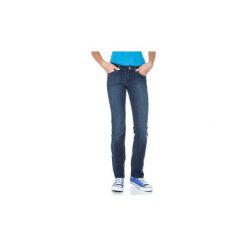 Jeansy slim fit Lee Jeansy Marlin 337EWNS. Niebieskie jeansy damskie Lee, bez wzorów, z jeansu. Za 222,23 zł.
