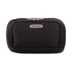 Kosmetyczki męskie: Kosmetyczka w kolorze czarnym – (S)27 x (W)17 x (G)11 cm