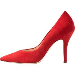 Högl Szpilki red. Czerwone czółenka damskie HÖGL, bez wzorów, ze skóry, klasyczne, bez obcasa, na szpilce, bez zapięcia. Za 649,00 zł.