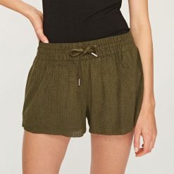Szorty damskie: Szorty khaki – Khaki
