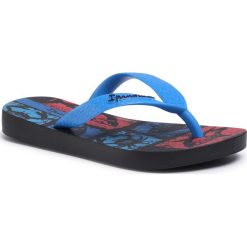 Japonki IPANEMA - Temas XIII Kids 82773 Black/Blue/Red 22086. Niebieskie sandały dziewczęce Ipanema, z tworzywa sztucznego, bez zapięcia. Za 59,99 zł.
