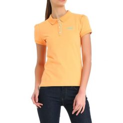 Koszulka polo w kolorze pomarańczowym. Pomarańczowe koszulki damskie marki GALVANNI, l, bez wzorów, polo, bez rękawów. W wyprzedaży za 74,95 zł.