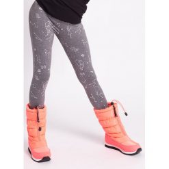 Buty sportowe dziewczęce: Legginsy sportowe dla dziewczynek (92-164) JLEG402z – szary melanż