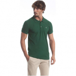 Polo Club C.H..A Koszulka Polo Męska Xl Zielona. Zielone koszulki polo Polo Club C.H..A, m, z bawełny. W wyprzedaży za 139,00 zł.