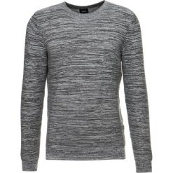 Swetry klasyczne męskie: Burton Menswear London SPACE DYE CREW Sweter grey