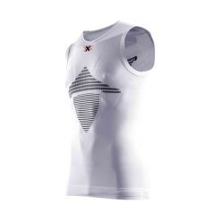 Koszulka X-Bionic Energizer MK2 Light Summerlight Sleeveless Shirt M Biała. Białe koszulki męskie X BIONIC, m, bez wzorów, bez kołnierzyka, bez rękawów. Za 199,99 zł.