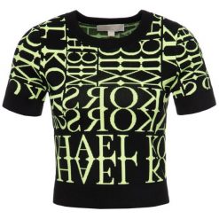 Sweter MICHAEL Michael Kors MU96P025ZW. Czarne swetry damskie MICHAEL Michael Kors, m, bez wzorów, z elastanu, klasyczne, bez rękawów, bez kaptura. W wyprzedaży za 399,00 zł.