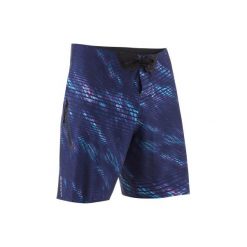 Spodenki surfing długie BS 900S Obscur Wave. Szare koszulki męskie OLAIAN, s, bez wzorów, z elastanu, sportowe, na fitness i siłownię. Za 99,99 zł.