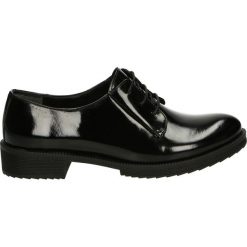 Półbuty - 2845R87 BLACK. Czarne półbuty damskie skórzane Venezia. Za 279,00 zł.
