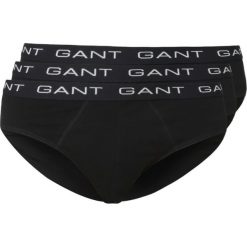 GANT 3 PACK Figi black. Czarne bokserki męskie GANT, z elastanu. Za 169,00 zł.