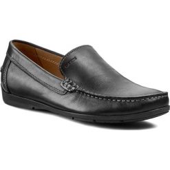 Mokasyny GEOX - U Simon A U32Q3A 00043 C9999 Czarny. Czarne mokasyny męskie Geox, ze skóry. Za 439,00 zł.