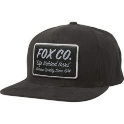 FOX Czapka Męska Resin Snapback Hat Czarna. Czarne czapki męskie marki FOX. Za 133,00 zł.