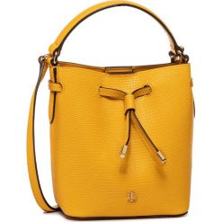 Torebka LAUREN RALPH LAUREN - Derby III 431764453005 Sundance. Żółte półbuty damskie Lauren Ralph Lauren, bez wzorów, ze skóry, bez obcasa, bez zapięcia. W wyprzedaży za 769,00 zł.