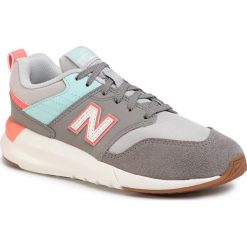 Sneakersy NEW BALANCE - YS009RC1 Szary. Szare półbuty damskie New Balance, z zamszu. Za 229,00 zł.