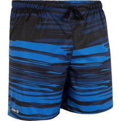Spodenki surfing krótkie BBS 100 Brush. Niebieskie koszulki męskie OLAIAN, xl, bez wzorów, z poliesteru, sportowe, na fitness i siłownię. Za 29,99 zł.