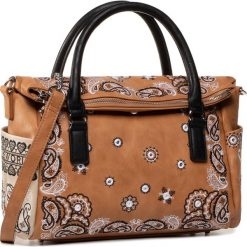 Torebka DESIGUAL - 20SAXP62 6000. Pomarańczowe torebki klasyczne damskie Desigual, bez wzorów, ze skóry ekologicznej, klasyczne, na ramię, bez dodatków. Za 349,00 zł.