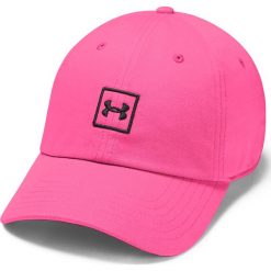Under Armour Czapka z daszkiem Różowy. Różowe czapki męskie Under Armour, bez wzorów, z bawełny. Za 94,95 zł.