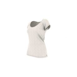 Koszulka 500 Gym. Brązowe bluzki sportowe damskie DOMYOS, xl, z bawełny. Za 19,99 zł.