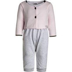 Swetry chłopięce: KARL LAGERFELD BABY ENSEMBLE OVERALL SET Kardigan grau