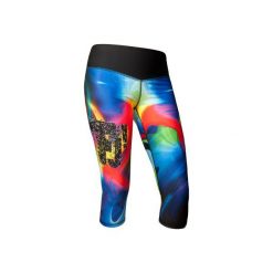 Legginsy FLOW 3/4. Niebieskie legginsy damskie marki Feelj!, m, z dzianiny, do biegania. Za 169,00 zł.