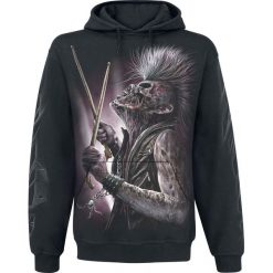 Spiral Zombie Backbeat Bluza z kapturem czarny. Czarne bluzy męskie marki Spiral, l, z kapturem. Za 164,90 zł.